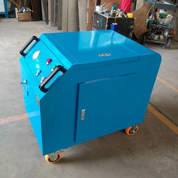 華豫生產(chǎn)供應(yīng)油液過濾去除雜質(zhì)可移動(dòng)箱式濾油機(jī)